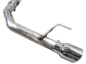 Ford Mustang Performance Exhaust - AWE Tuning - Cat-Back Track - Chrome Silver - 2024+